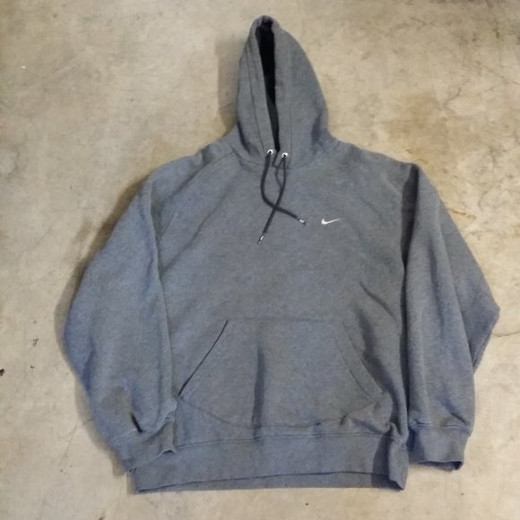 nike grey vintage hoodie